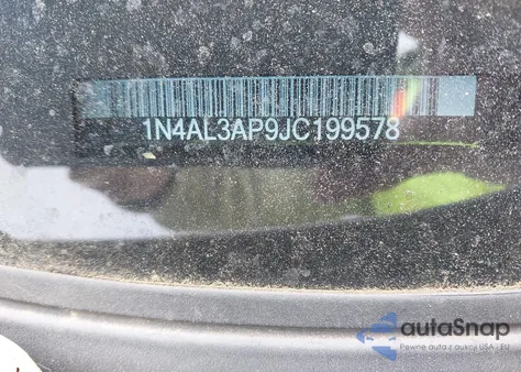 2018 Nissan Altima 2.5 Sl z USA, uszkodzony, nr VIN 1N4AL3AP9JC199578